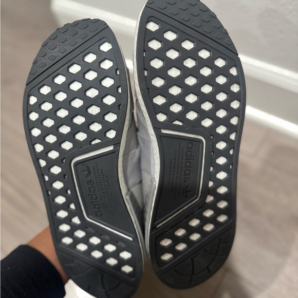 Adidas Women's NMD R1 Slip On Shoes, Grey, Size 9.5 - Picture 5 of 6